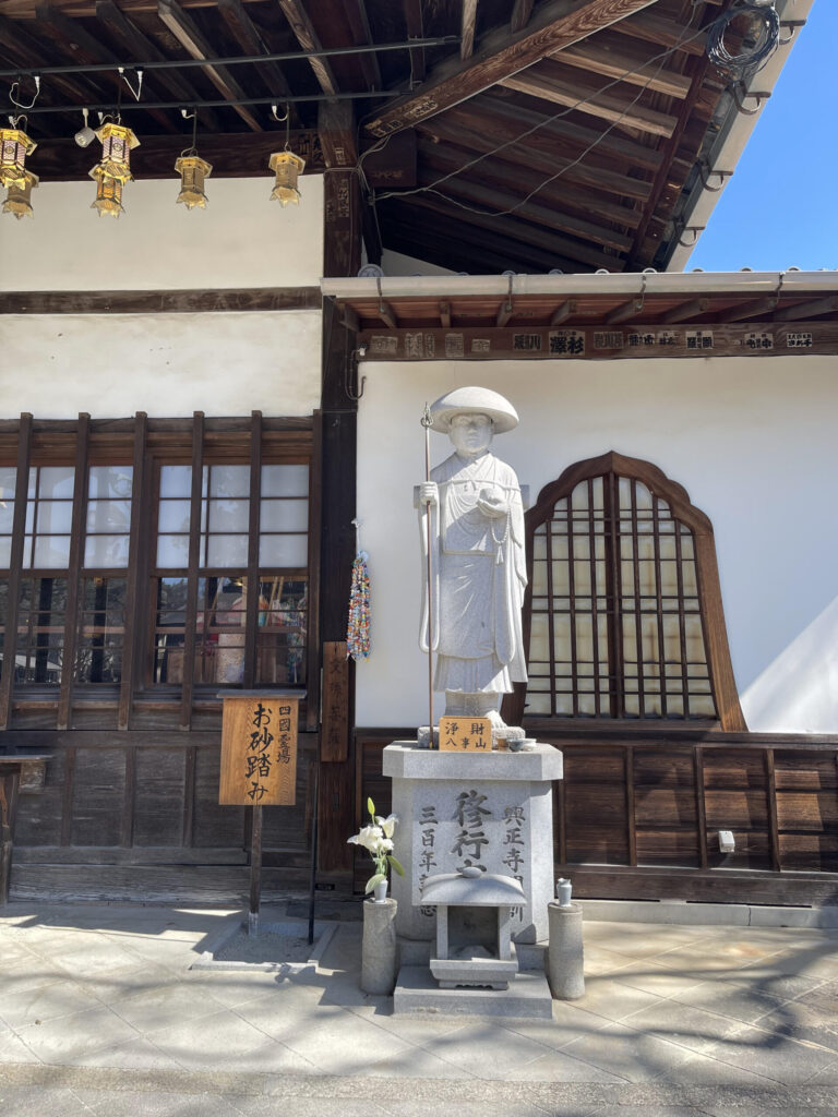 文殊菩薩とお砂踏み